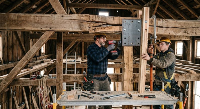 House Beam Replacement in Wilmington, NC